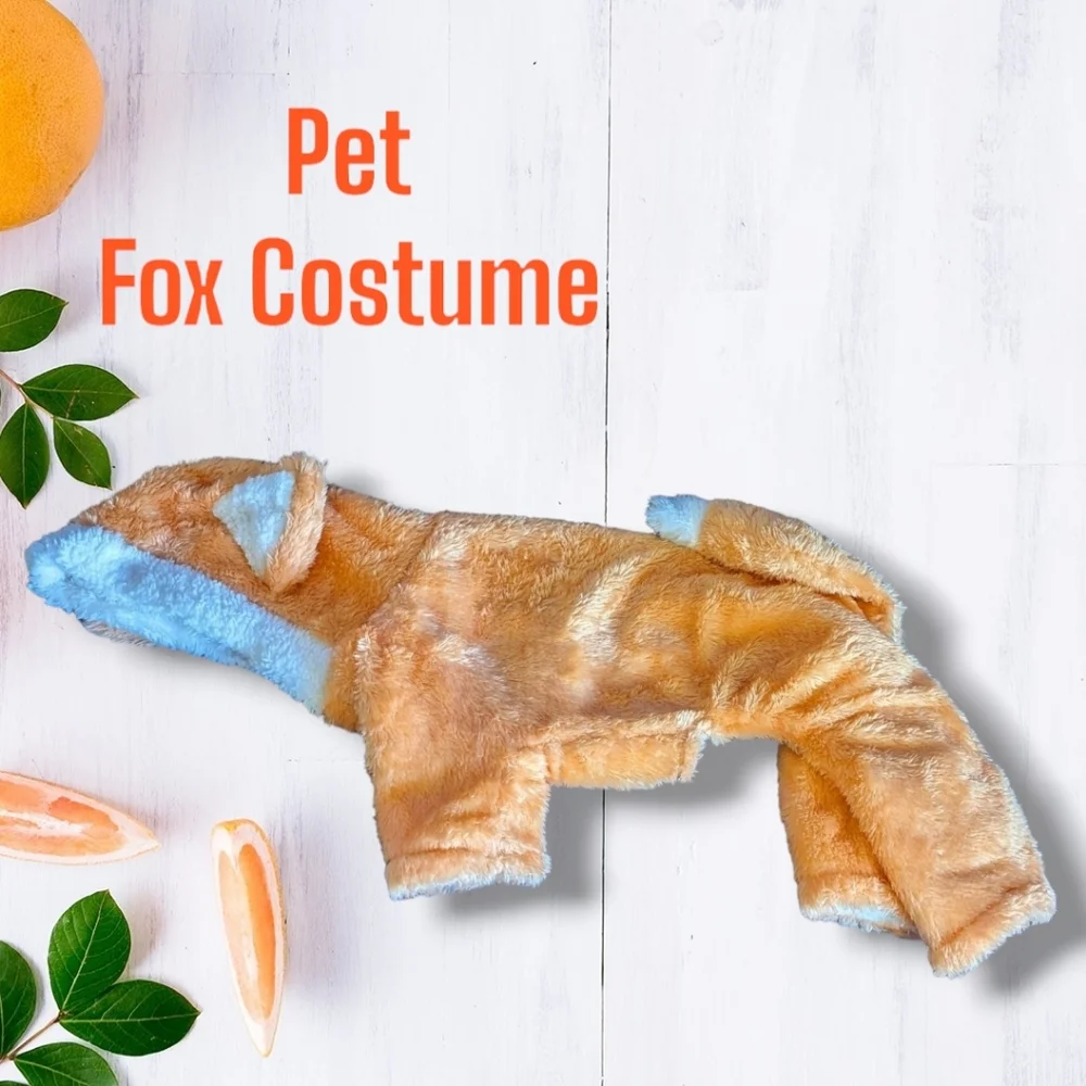 🐾 Pet Fox Costume, L - Picture 7 of 8